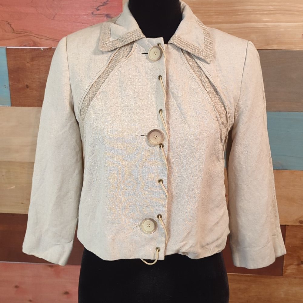 Size 4 Suit Jacket Harvey Bernard By Bernard Holtzman